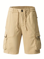 Slim Fit Pocket Cargo Shorts Men's Casual Work Shorts