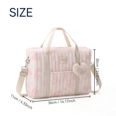 Floral Mommy Bag - Versatile Storage, Two Styles, Essential for Youngsters