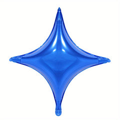 5pcs 10 Inch Four-pointed Star Mylar Balloons Birthday Wedding Party Decor