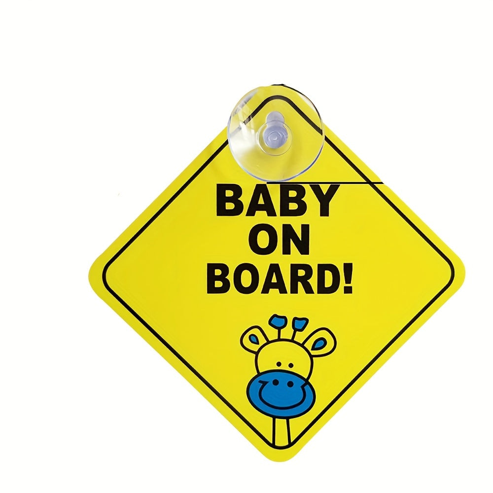 Baby On Board Car Sticker - Safety First!