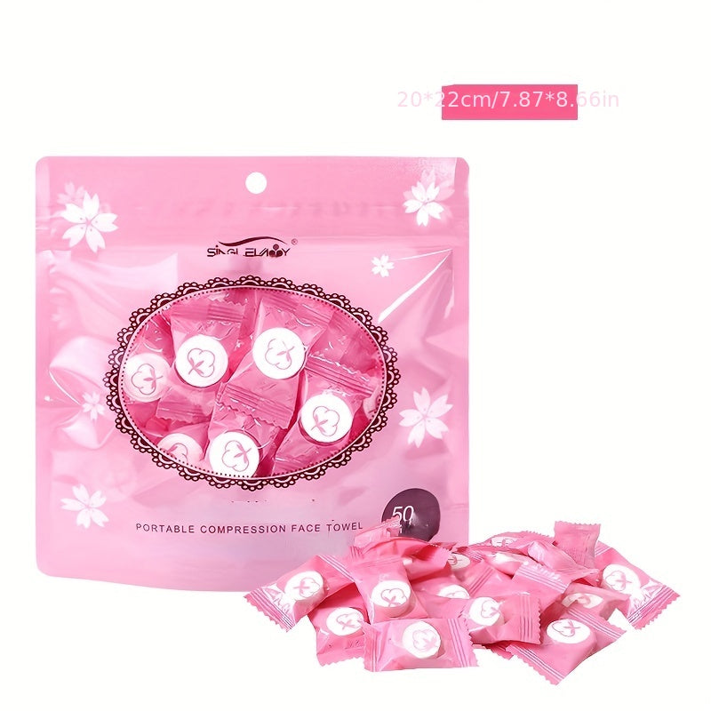 30pcs Mini Disposable Towel Compressed Portable Travel Face Towels