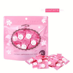 30pcs Mini Disposable Towel Compressed Portable Travel Face Towels