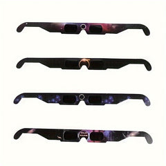 Christmas Dress Up Paper Frame Glasses Set