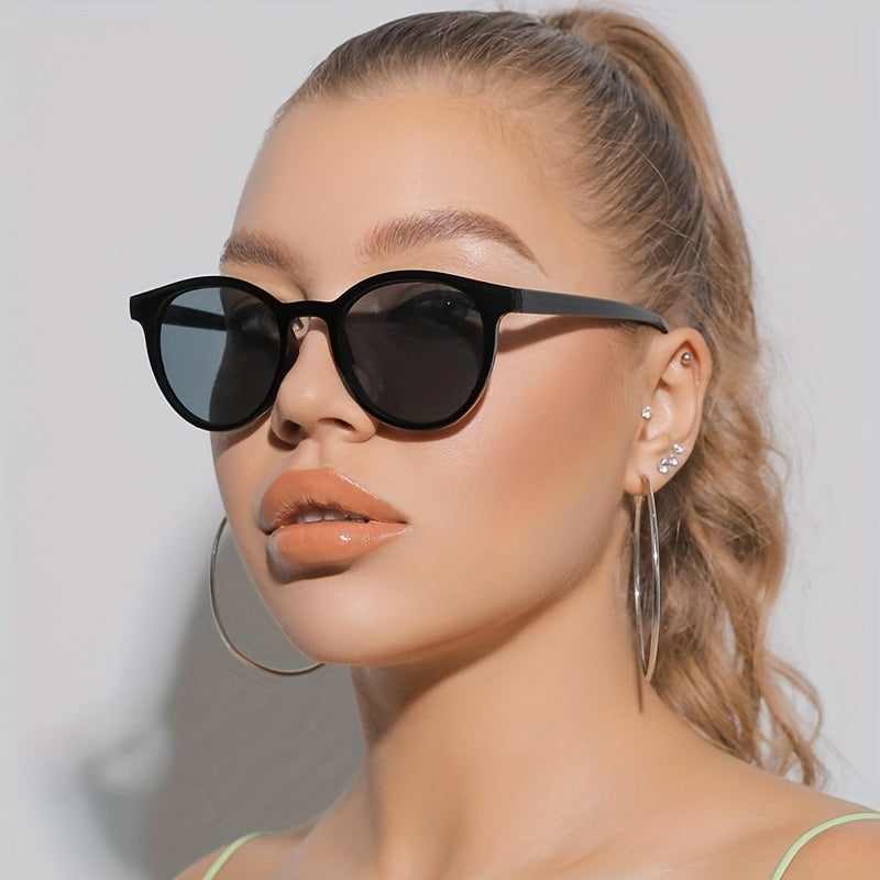 Round Sunglasses For Women Men Beach UV400 Sun Shades Glasses
