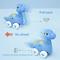 6 Pcs Dinosaur Car Toys Set