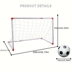 Kids' Soccer Set with Goal, Ball, Pump