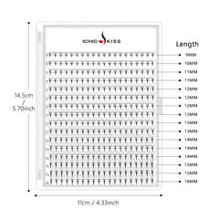 Curling Volume Lash Extensions 5D 10D 9-16mm Long Lasting False Eyelashes