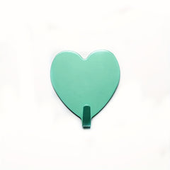 Strong Heart Shaped Adhesive Hangers Wall Hooks