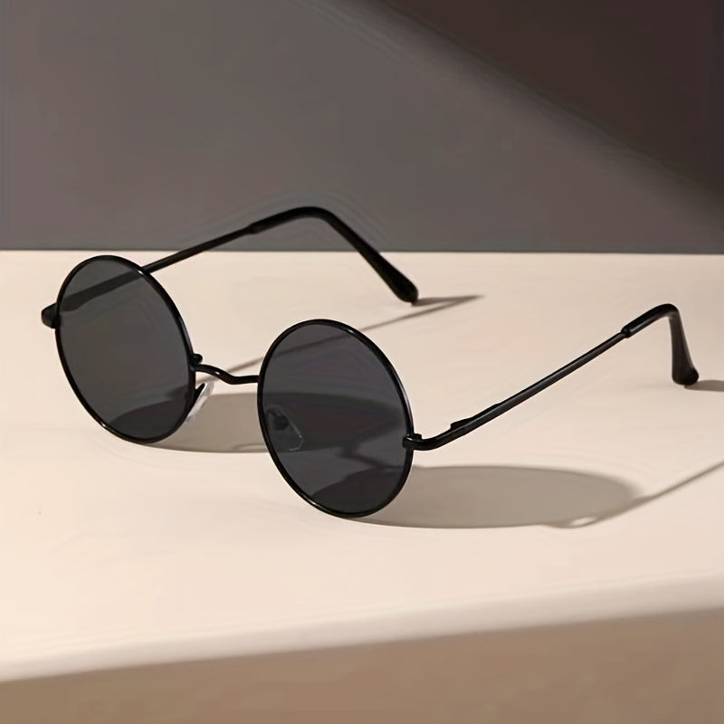 Vintage Cat Eye Sunglasses Metal Frame UV400