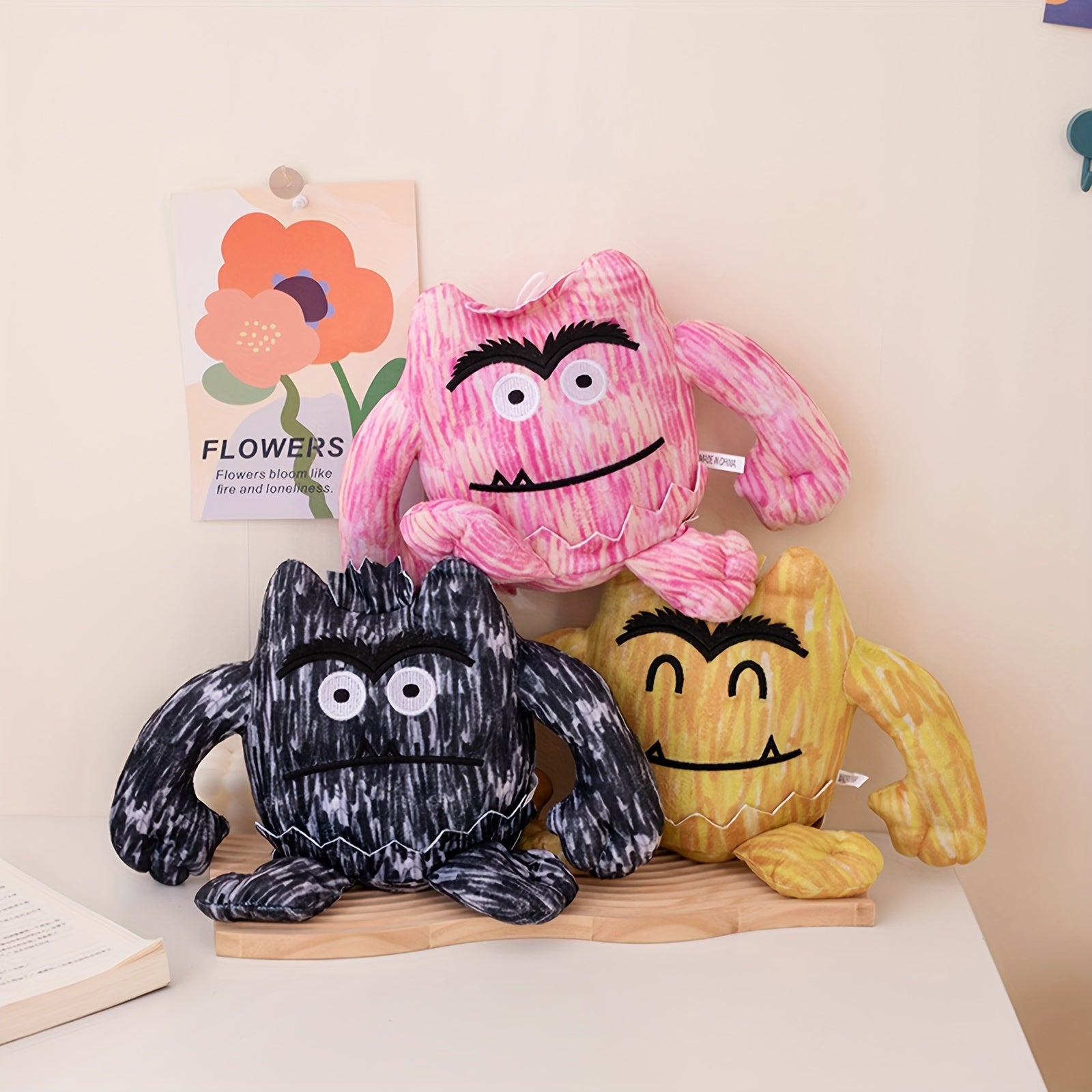 Emotional Little Monster Plush Toy