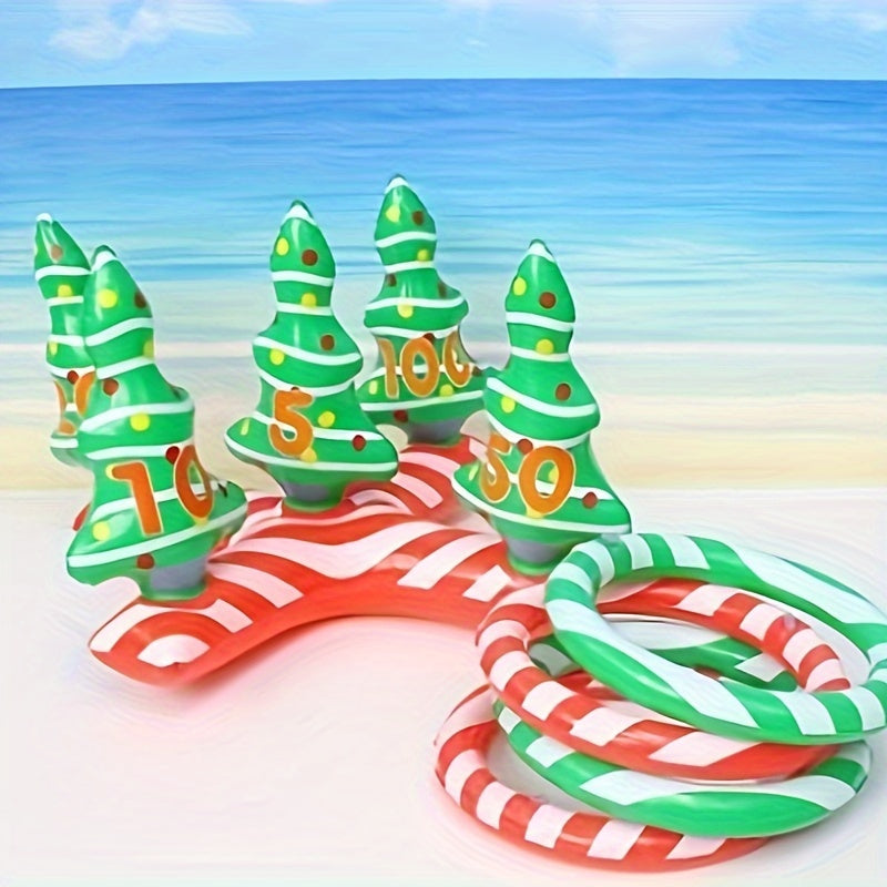 Inflatable Christmas Hoop Cross Tree Toy