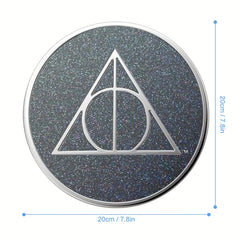 Round Mouse Pad 20cmx20cm Non Slip Rubber Base Washable
