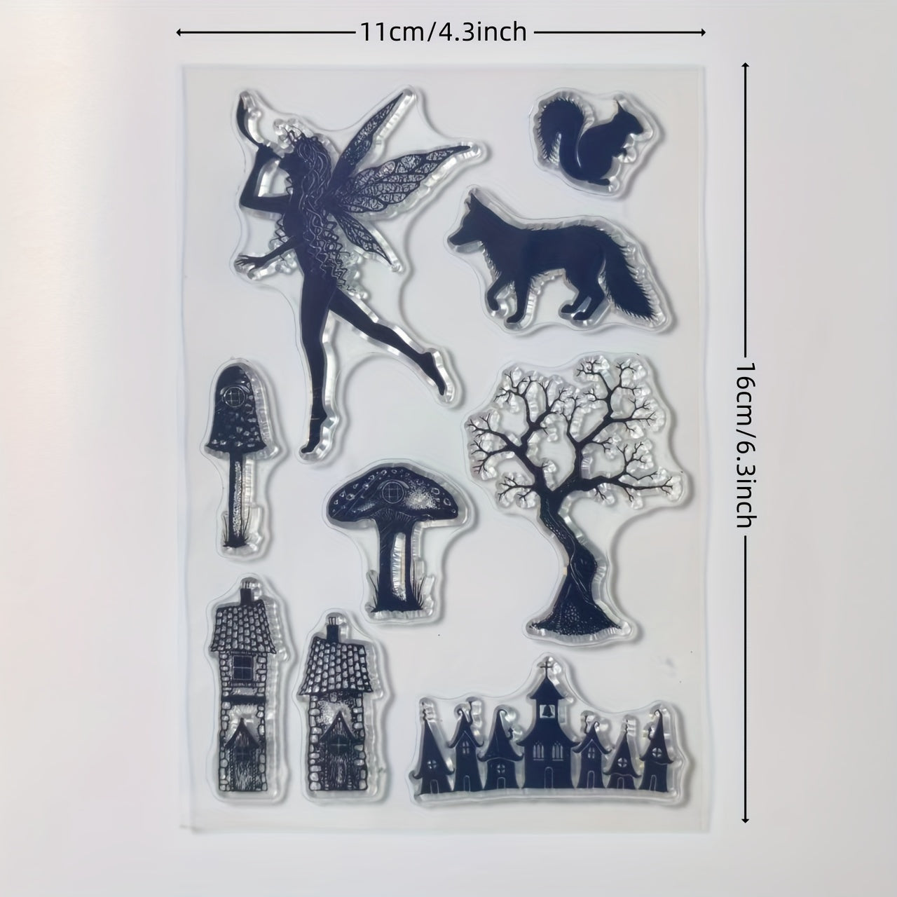 Fairy Series Stamp for Scrapbook Decoration