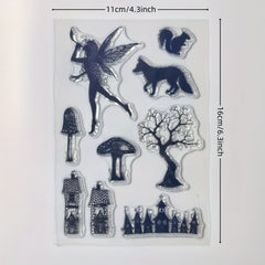 Fairy Series Stamp for Scrapbook Decoration
