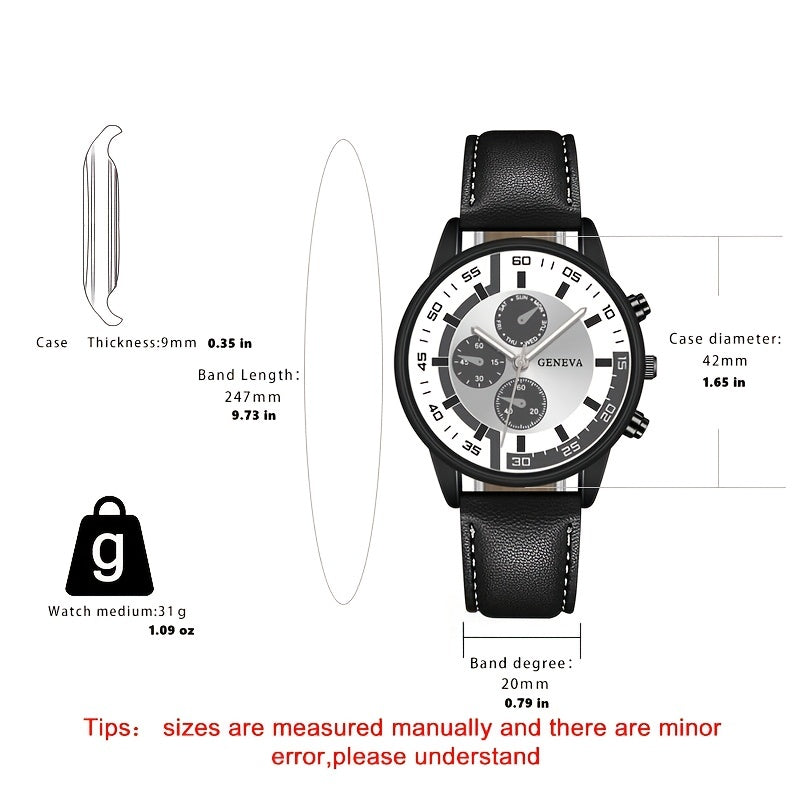 Kids Large Dial Quartz Watch Holiday Party Gift