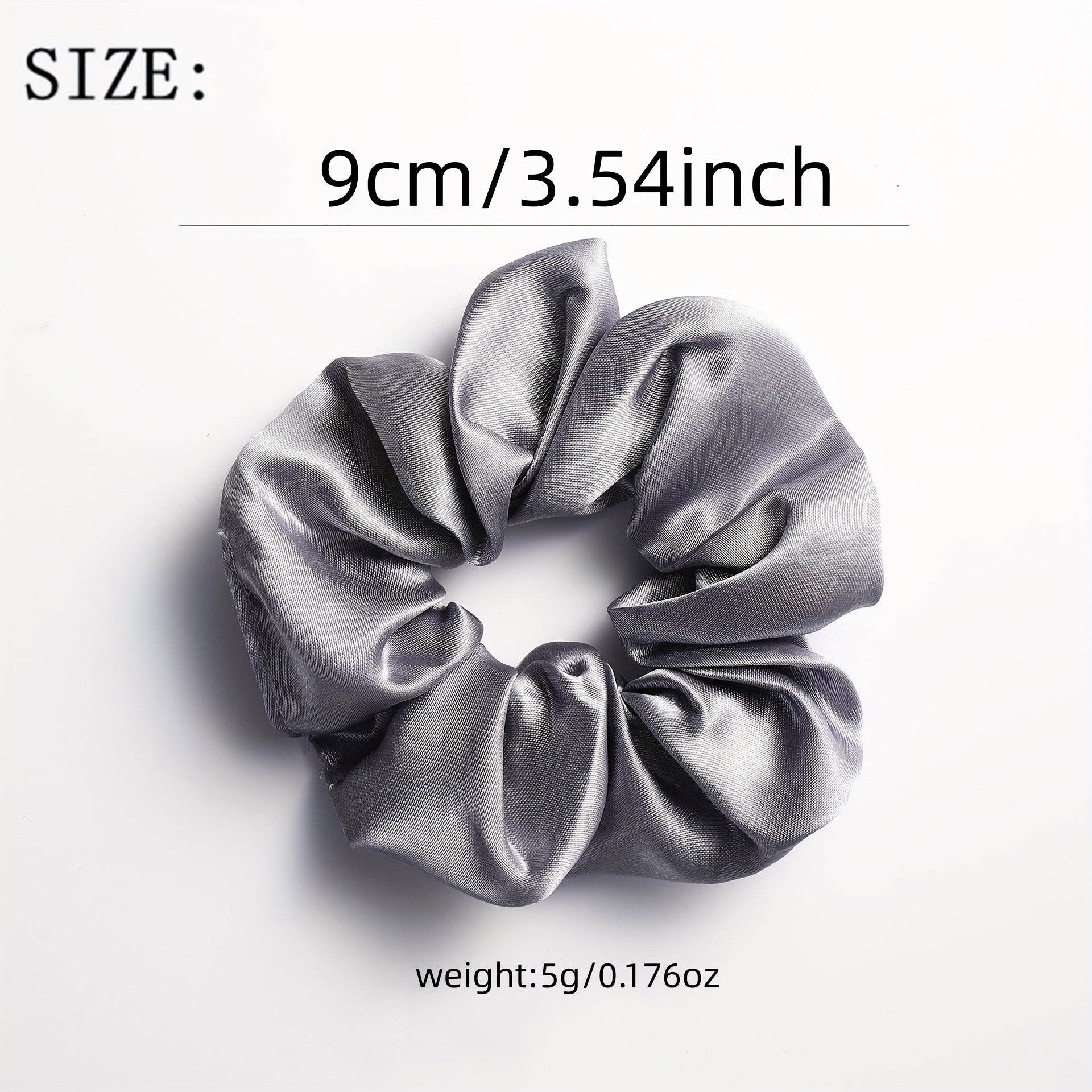 Smooth Hair Rope High Elasticity Scrunchie Vintage Hair Tie