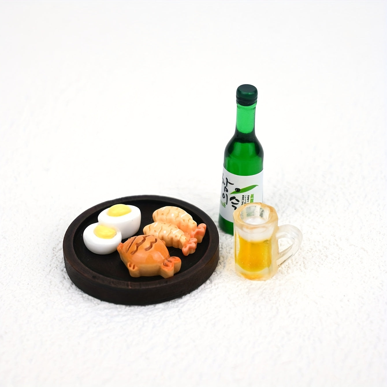 Micro Beer BBQ Package Ornament Dollhouse Scene Miniature Model