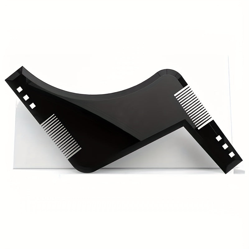 Men's Beard Shaping Tool Trimming Shaper Comb Styling Template