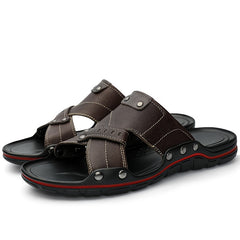 Men's Lightweight Slides Slippers House Shoes Comfortable Non Slip Sandals