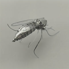 Metallic Mosquito Puzzle Toy for Home Decor & Education