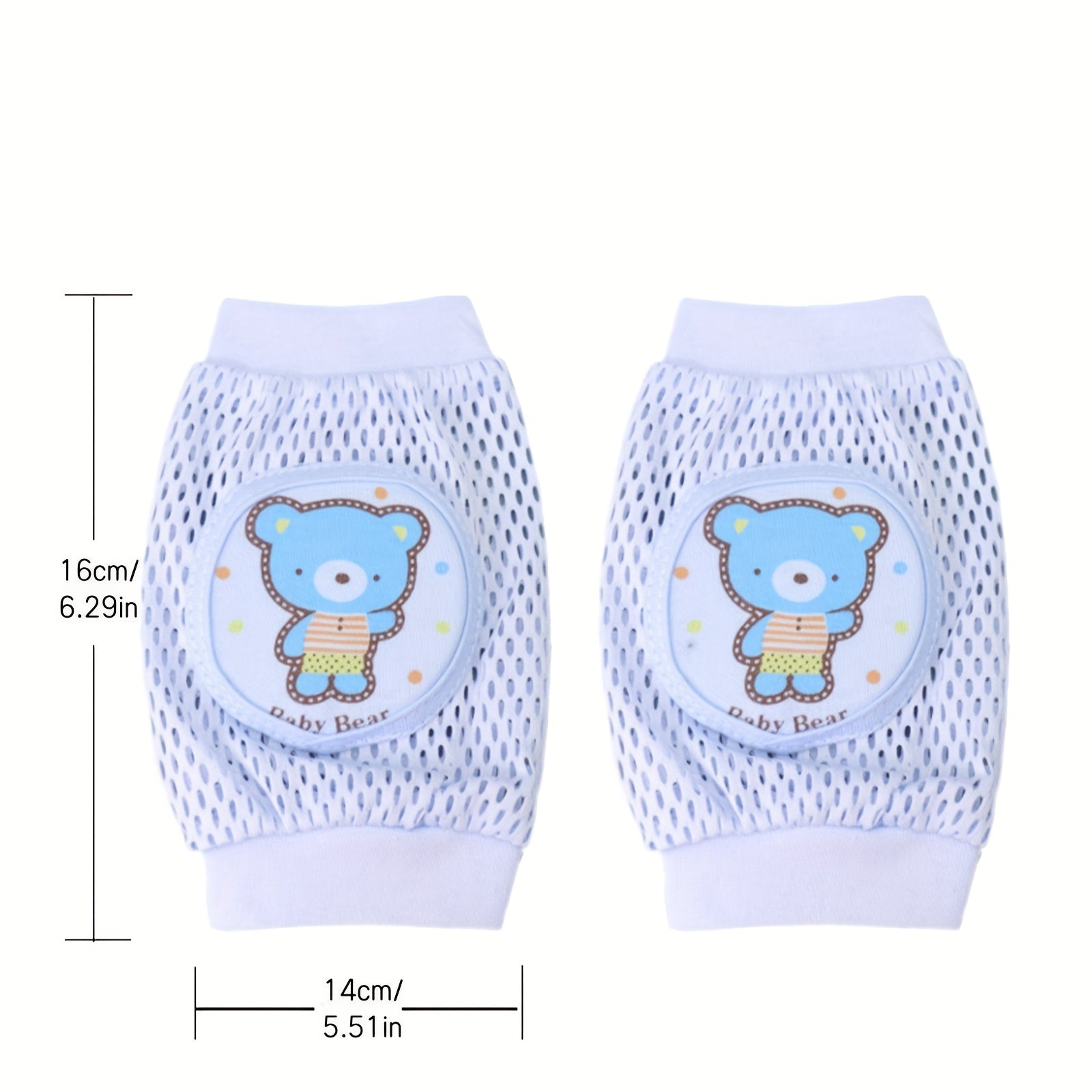 2pcs Baby Breathable Knee Pads - Knees Protectors & Playable Kneepads