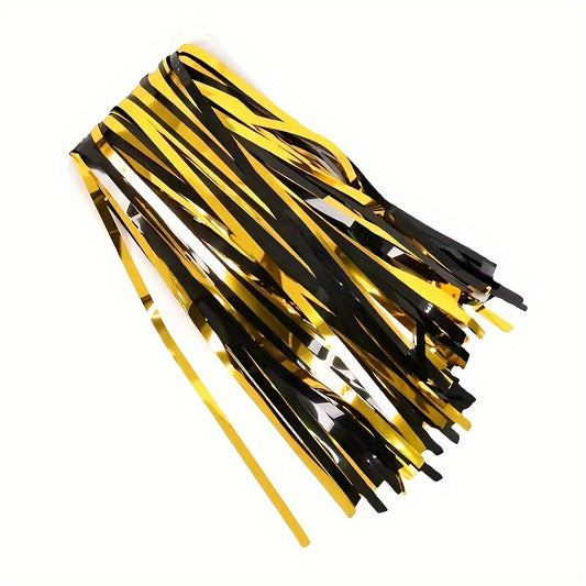 2M 18 Stripes Golden Foil Curtain Party Decor