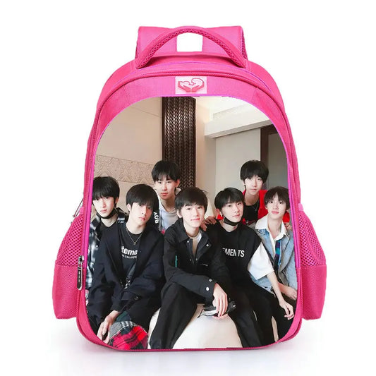 16 Inch High Backpack Boys Girls School Bag Men Women Rucksack