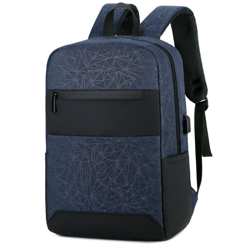 16 Inch Laptop Backpack USB Charging Men's Business Daypack