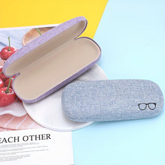 Linen Glasses Case Iron Box Sunglasses Case
