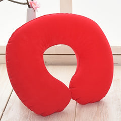 1pc Inflatable U Shaped Pillow for Outdoor Travel