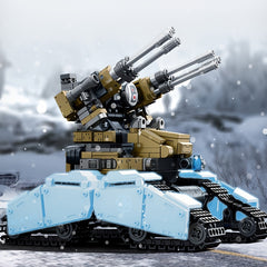 488pcs Ammunition Shower Tank Building Blocks DIY Toys
