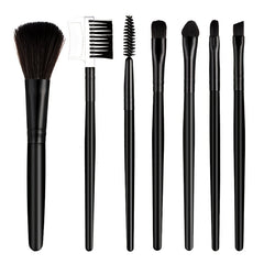 7pcs Portable Makeup Brush Set for Women - Ideal Gift for Her