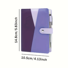 A6 Budget Binder with 8 Cash Envelopes, 40 Pages, 200 Markers, 2 Stickers