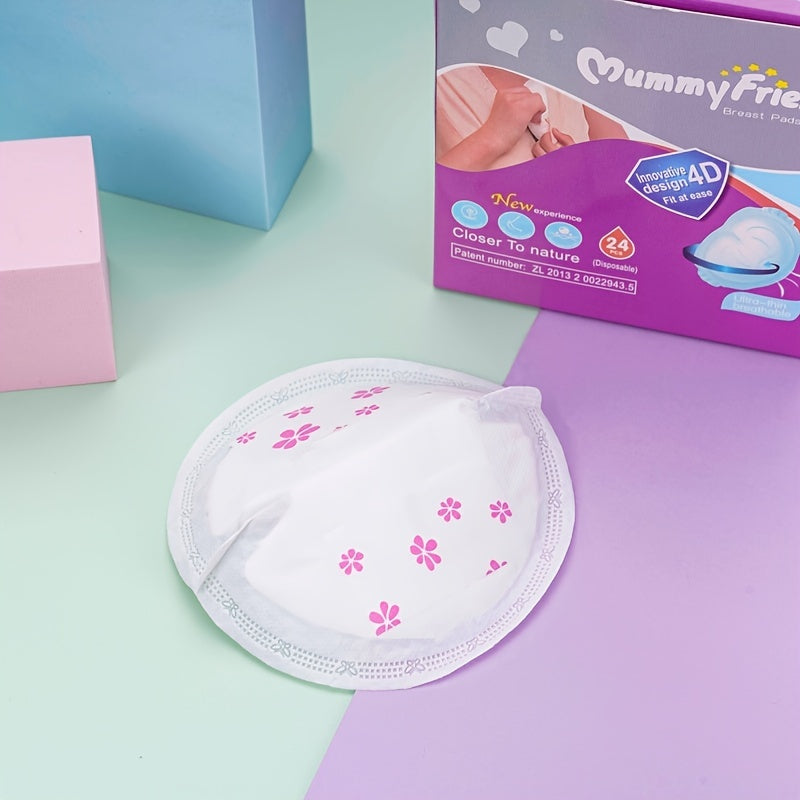 Disposable Breathable Breast Pads for Breastfeeding