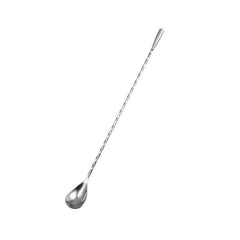 Stainless Steel Mixing Spoon Spiral Bar Cocktail Spoon