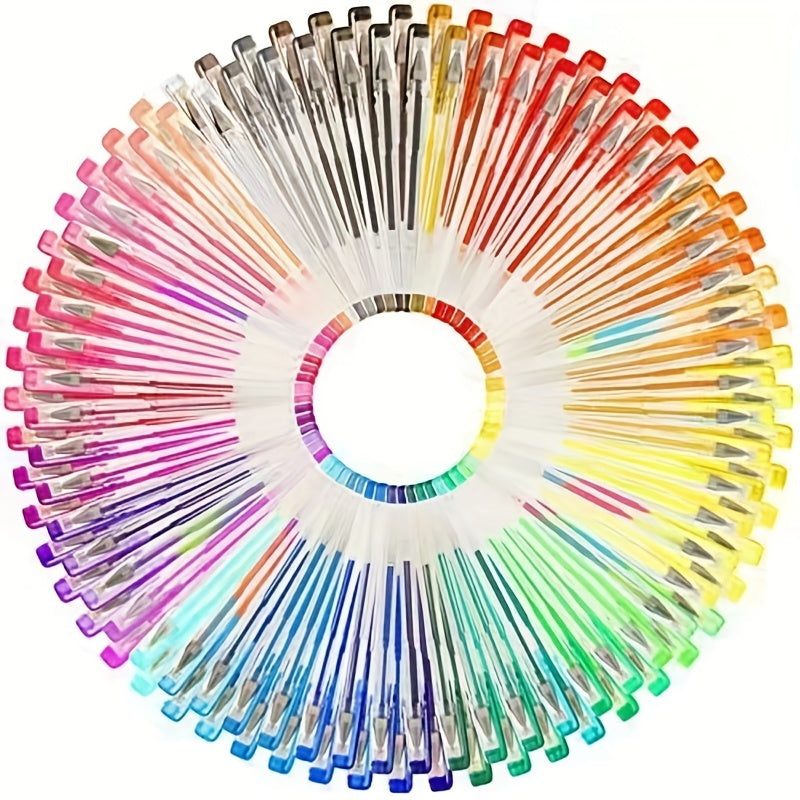 Gelmushta Gel Pens 60 Colors Set Adult Coloring Books Drawing