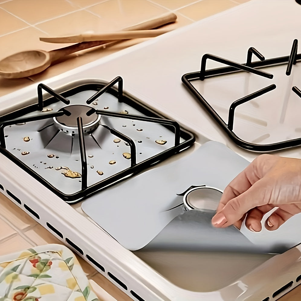 4pcs Kitchen Stove Burner Cover Protector Set