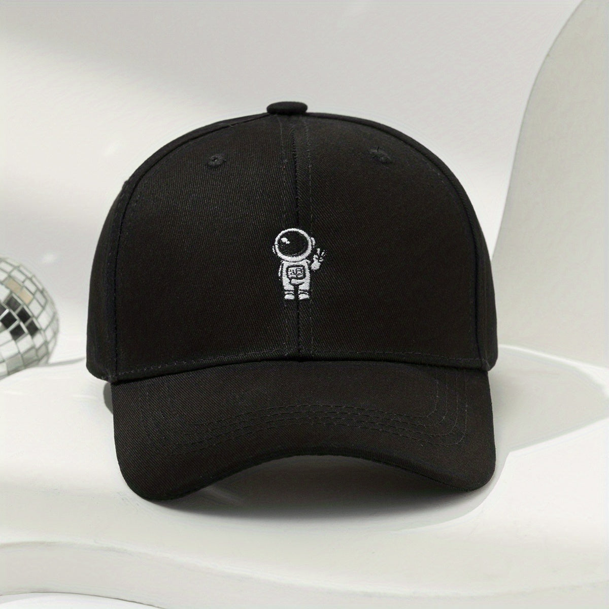 Embroidered Astronaut Sunshade Baseball Cap