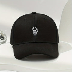 Embroidered Astronaut Sunshade Baseball Cap