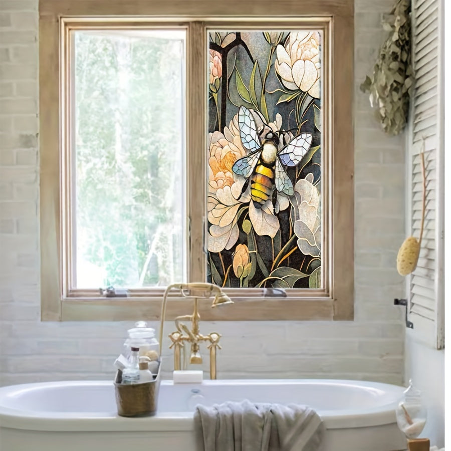 Euro American Style Window Film Glass Sticker for Home Decor