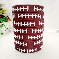 Letter & Ball Shaped Silicone Bracelet Wristband