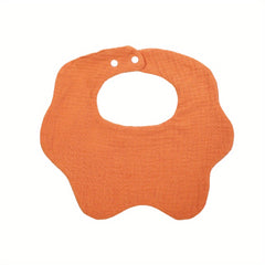 360 Rotate Organic Baby Bibs Newborn Muslin Bibs For Teething And Drooling