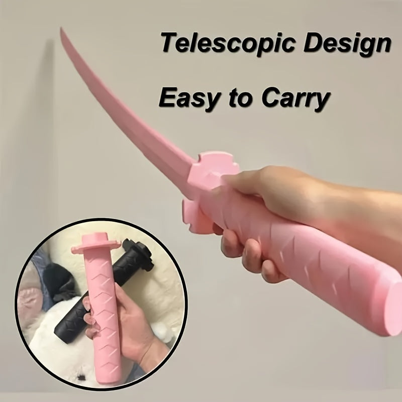 Telescopic Samurai Sword COS Swing Sword Long Sword Decompression