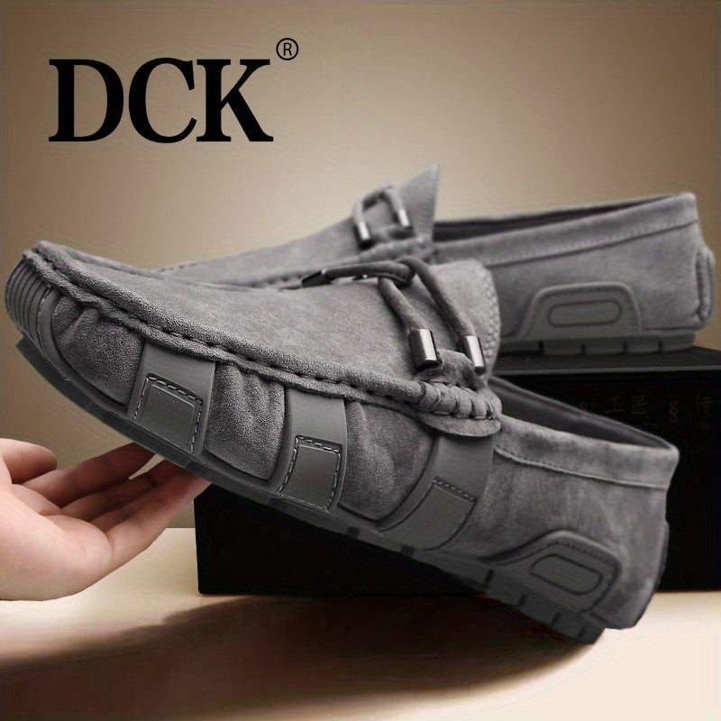 Men's Casual Boat Shoes Lightweight Slip On Shoes Flat Shoes Men's Footwear