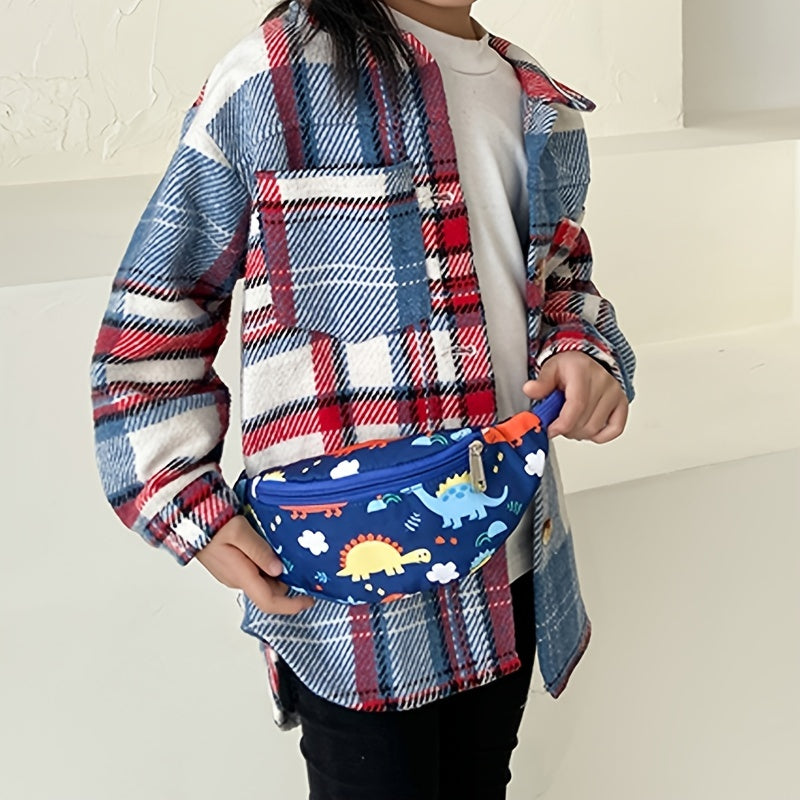 Cartoon Unicorn Dinosaur Kids Waist Bag