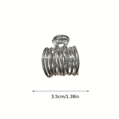 Geometric Metal Ponytail Holder Hair Accessory