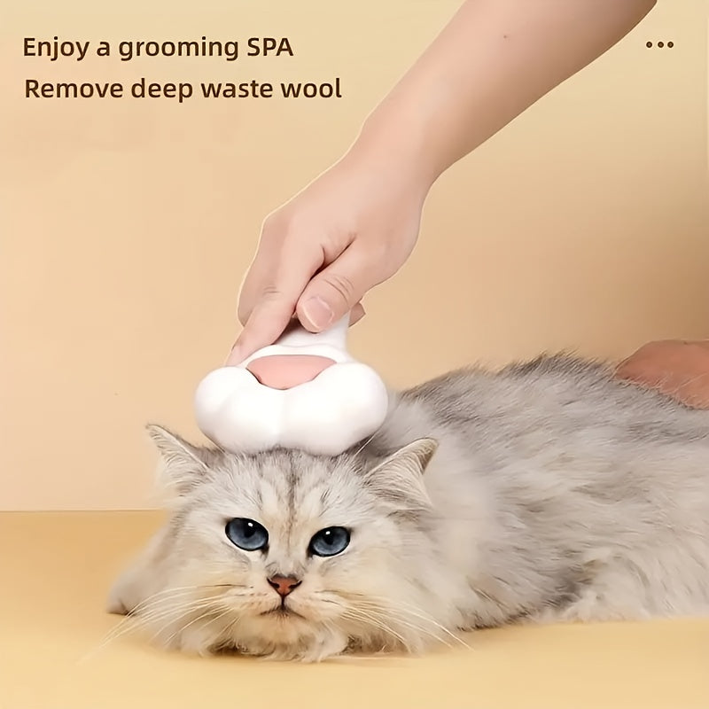 Pet Grooming Tool: Hair Removal Comb & Slicker Brush