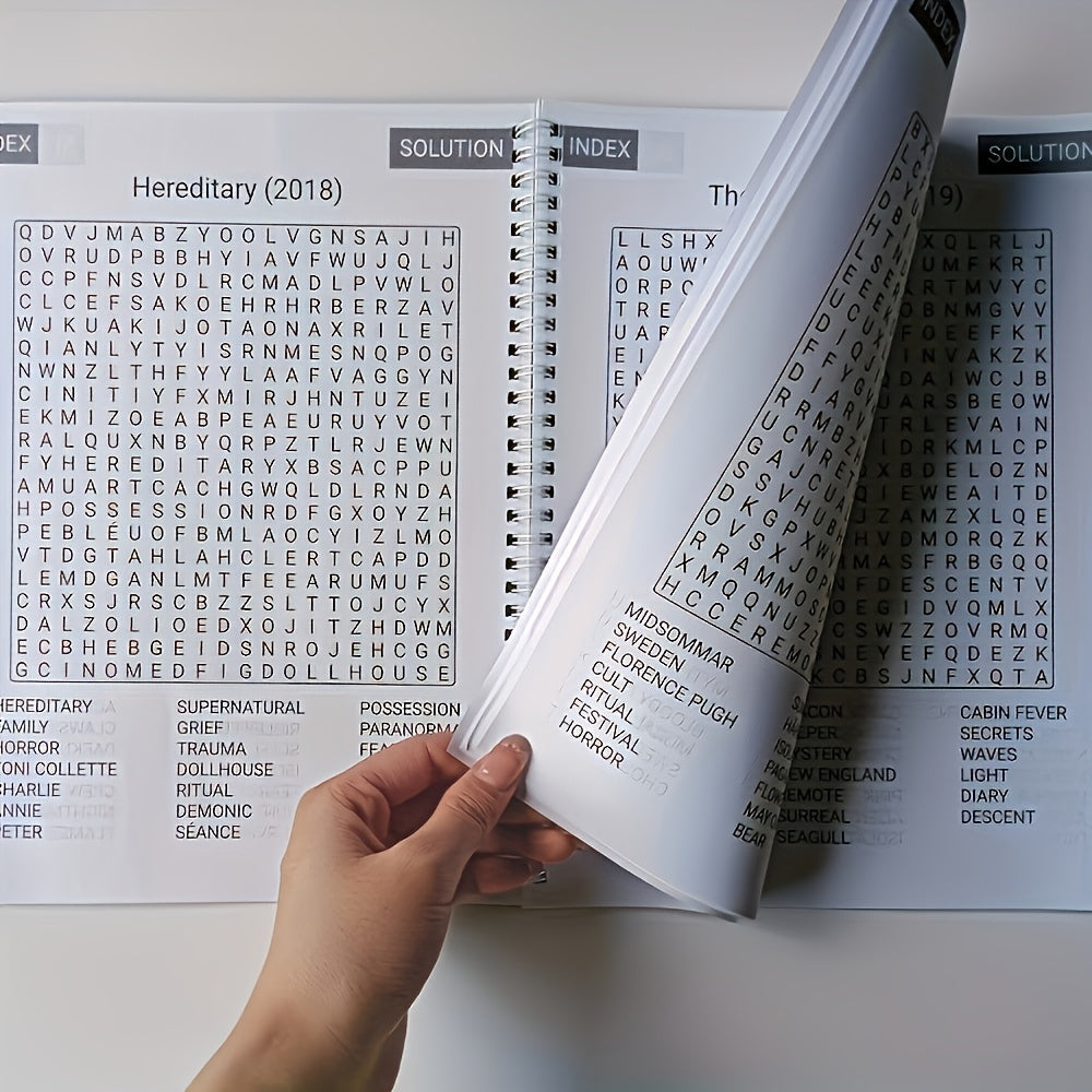 Horror Movie Word & Spelling Book College Ruled