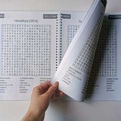Horror Movie Word & Spelling Book College Ruled