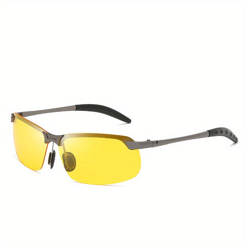 Men's Polarized Night Vision Sunglasses for Outdoor Sports & Driving